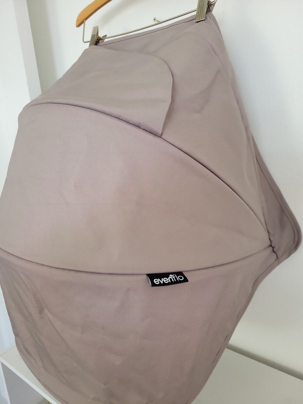 Evenflo Pivot Single Stroller Brown Fabric Canopy SunShade + Frame Holder